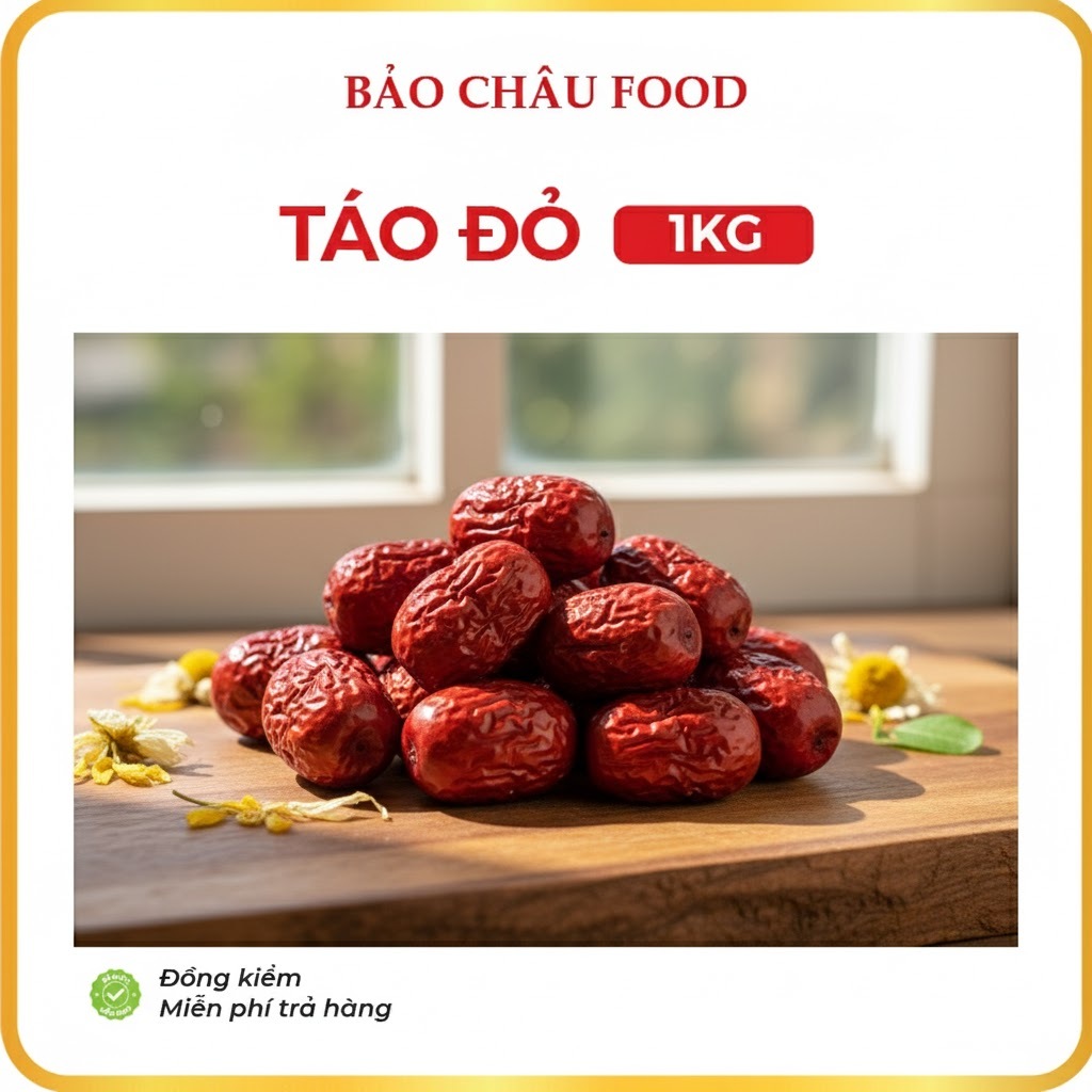 Táo đỏ loại ngon ngọt thanh (280-300quả/kg) 1kg