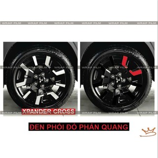 [ Bộ 5 bánh] Decal dán mâm Xpander Premium, Xpander Cross 2026