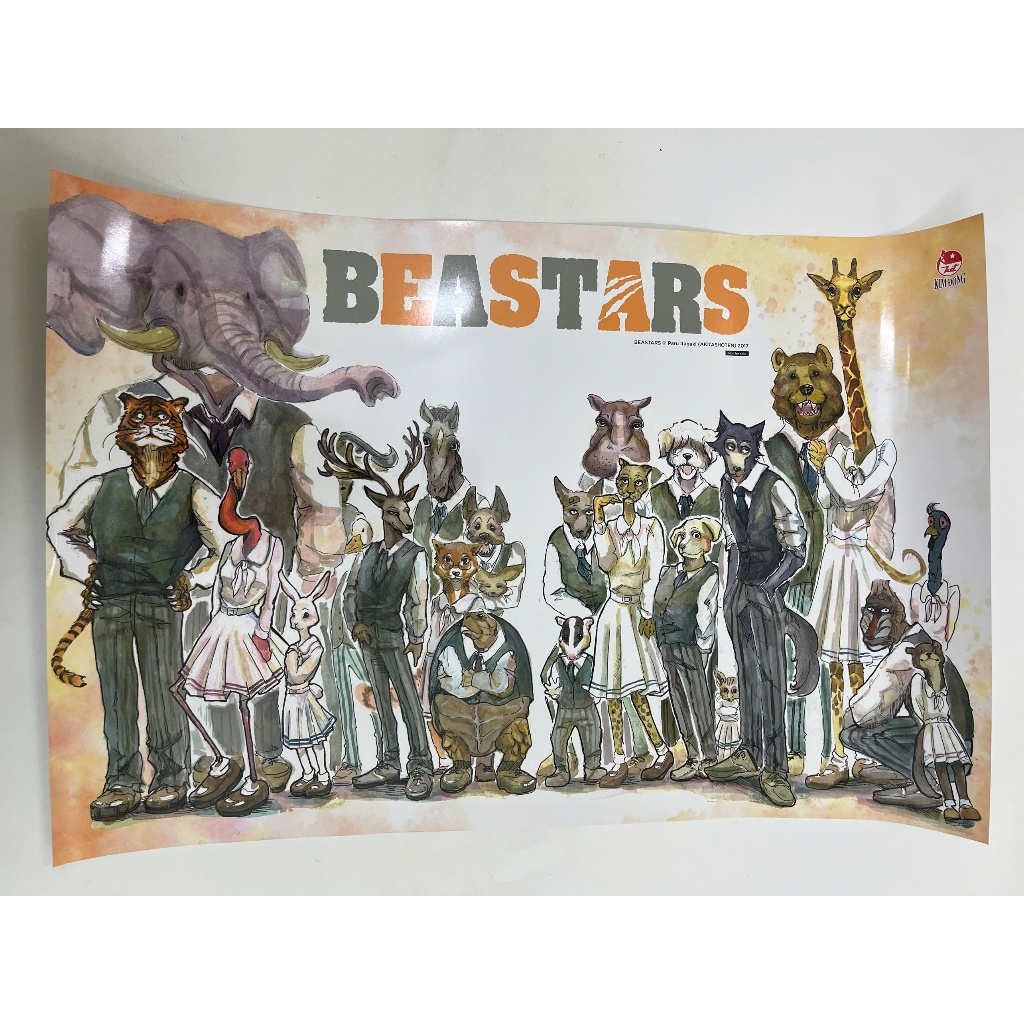 Poster Beastars - Color Fiestar Fes 2025 - NXB Kim Đồng | Shopee Việt Nam