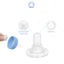 Núm Vú Silicone Pigeon mềm ( 2 cái/vỉ) Thay Thế Bình Cổ Hẹp, Núm Ti Mềm không BPA