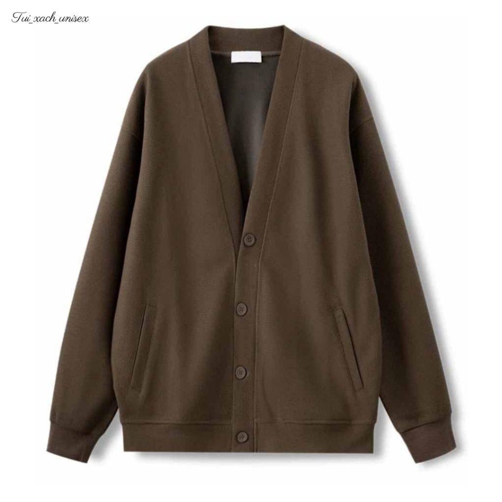 Áo khoác cardigan nam nữ chất nỉ bông, dễ mặc dễ phối đồ, hợp mọi thời đại - UNISEX K1