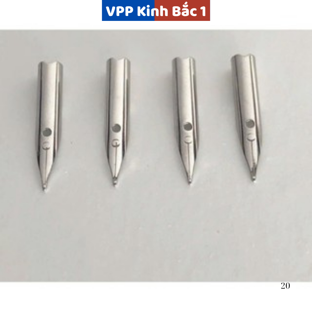 Ngòi Kim Tinh, Nét Chuẩn 0.38mm Viết Êm Trơn, Không Gai Không Lem Mực.