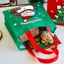 Set 3 Túi Tote Noel Vải Không Dệt Hoạt Hình B5 Đựng Quà Tặng Dễ Thương Tiện Dụng