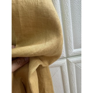 Áo kiểu nữ tay phồng, chất LINEN TƯNG WASHED. JUNE LINEN. A33