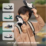 Giày thể thao cho bé sneaker phong cách leo núi Katetu, siêu nhẹ, da PU mềm, chống trượt X4CF029 — ảnh 4