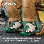 Giày thể thao cho bé sneaker phong cách leo núi Katetu, siêu nhẹ, da PU mềm, chống trượt X4CF029 — ảnh 2
