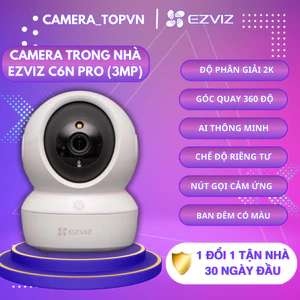 Camera EZVIZ C6N 3MP xoay 360 độ H6C 3MP, C6N , H6C 8MP, đàm thoại 2 chiều độ phân giải 4K-8MP- HÀNG CHÍNH HÃNG