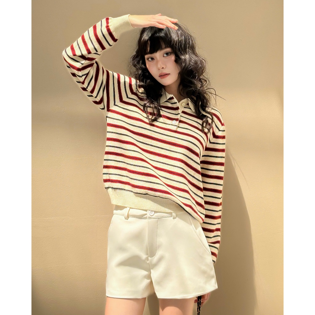 Quần short nữ trơn Giselbel Miều Est.2013 basic thời trang vải đẹp form chuẩn dễ phối đồ