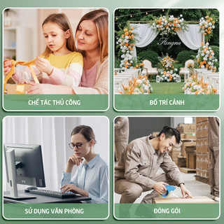 Băng Dính 2 Mặt Siêu Dính – Băng Keo 2 Mặt Trong Suốt Dán Chắc, Đa Năng Dễ Sử Dụng