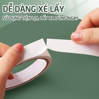 Băng Dính 2 Mặt Siêu Dính – Băng Keo 2 Mặt Trong Suốt Dán Chắc, Đa Năng Dễ Sử Dụng