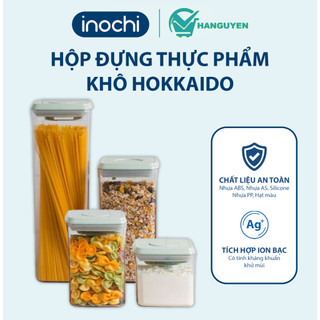 Hộp đựng thực phẩm khô Inochi Hokkaido - nhựa kín hơi, giữ trọn hương vị tươi ngon