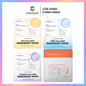 Mặt Nạ MediAnswer Dạng Thạch Phục Hồi, Cấp Ẩm, Thu Nhỏ lỗ Chân Lông, Làm Sáng, Cải thiện Xỉn Màu Da