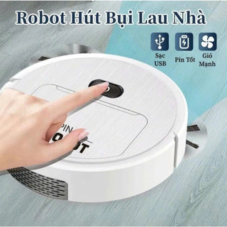 Robot Đa Năng Hút Bụi Lau Nhà Thông Minh, Robot Hút Bụi Làm Sạch Mọi Ngóc Ngách Trong Ngôi Nhà Bạn