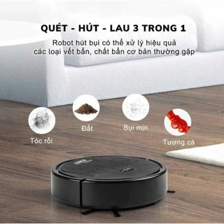 Robot Đa Năng Hút Bụi Lau Nhà Thông Minh, Robot Hút Bụi Làm Sạch Mọi Ngóc Ngách Trong Ngôi Nhà Bạn