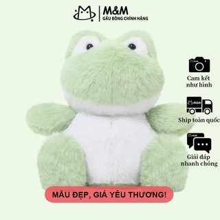 Ếch dòng Đậu Đinh, thú bông đáng yêu, ôm ngủ thoải mái giao từ kho Hà Nội