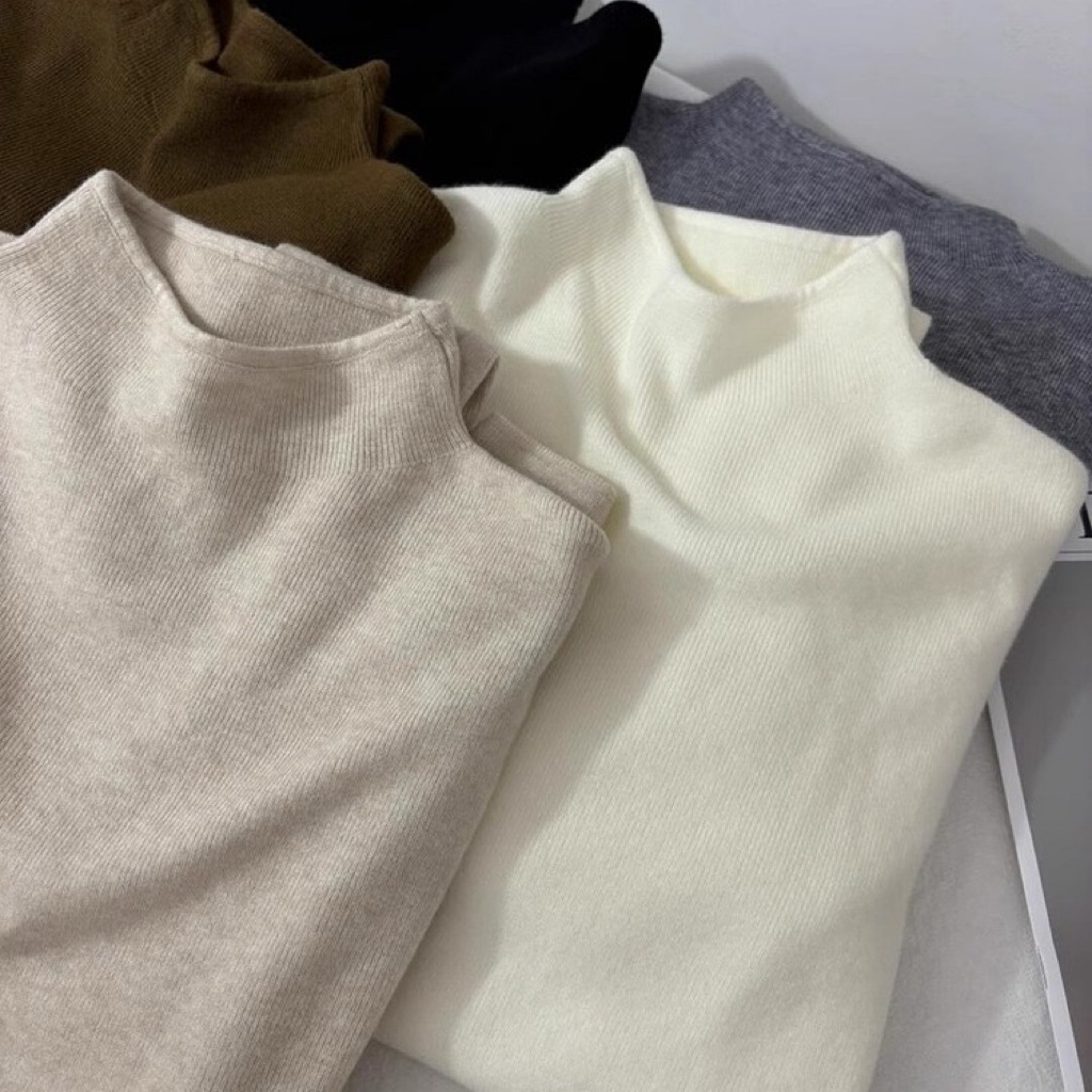 Ssu.Studio// [HÀNG LOẠI 1] CHẤT SIÊU ĐẸP ÁO GIỮ NHIỆT CỔ CAO XINH XỈU