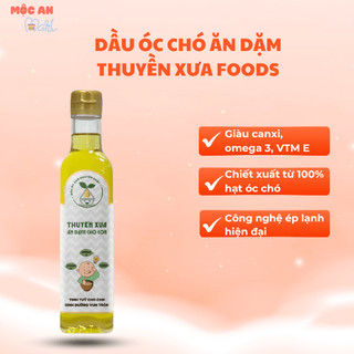 Dầu ăn dặm óc chó giàu omega phát triển trí não Thuyền Xưa ăn dặm cho con 65ml/250ml