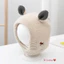 Mũ len tai thỏ 2in1 cho bé vừa ấm đầu, vừa kín cổ