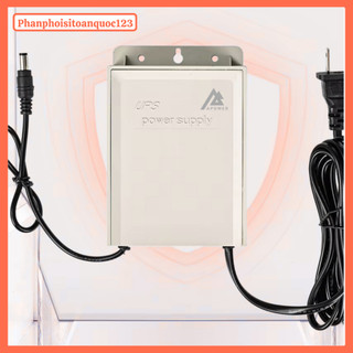 Bộ Lưu Điện Camera APOWER X-2112X 3600mAh – Mất Điện Camera Vẫn Hoạt Động, Sạc Tự Động, Nguồn 12V-2A