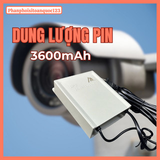 Bộ Lưu Điện Camera APOWER X-2112X 3600mAh – Mất Điện Camera Vẫn Hoạt Động, Sạc Tự Động, Nguồn 12V-2A