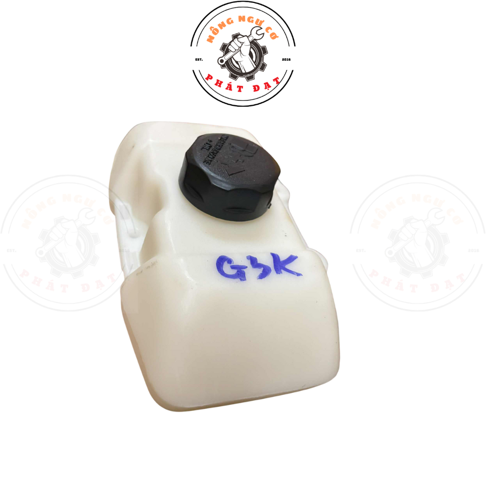 Bình xăng lớn máy cắt cỏ KOMASU G3K trên – Nhựa dày như zin, chắc chắn, vừa khớp, bền đẹp