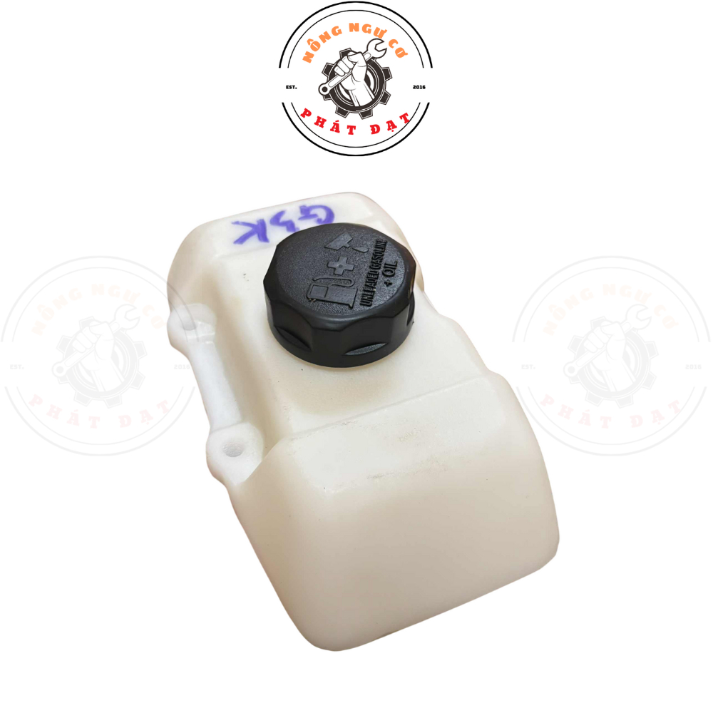Bình xăng lớn máy cắt cỏ KOMASU G3K trên – Nhựa dày như zin, chắc chắn, vừa khớp, bền đẹp