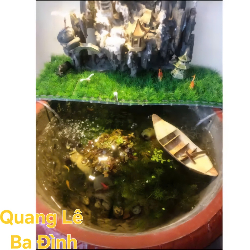 Thuyền mo cau Mui trần và mái che KVT - Chủ đề phương tiện giao thông