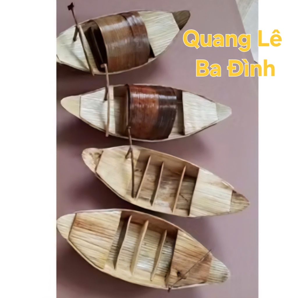 Thuyền mo cau Mui trần và mái che KVT - Chủ đề phương tiện giao thông