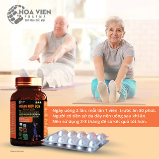 Viên uống Xương Khớp - Hoàng Khớp Đơn Khánh Nhật. Hỗ Trợ Giảm Thoái Hóa, Đau Nhức Xương Khớp, Gout