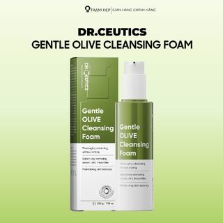 Sữa Rửa Mặt Sạch Sâu, Dịu Nhẹ Cho Da DrCeutics Gentle Olive Cleansing Foam 200ml