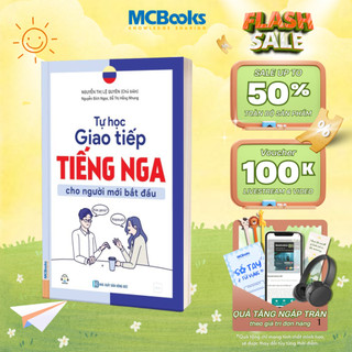 Sách Tự Học Giao Tiếp Tiếng Nga Cho Người Mới Bắt Đầu MCBooks