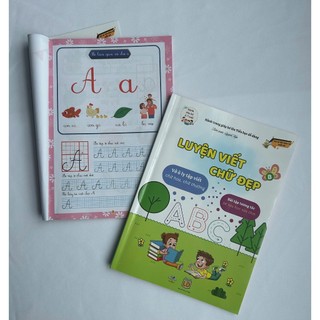 Sách Luyện Viết chữ đẹp Uni-Books dành cho trẻ từ 3-6 tuổi ôn luyện tiền tiểu học