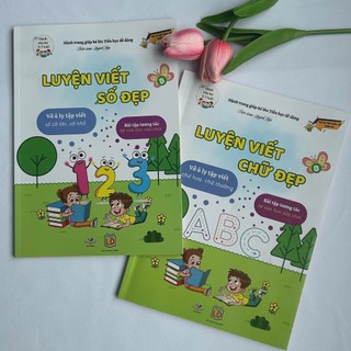 Sách Luyện Viết chữ đẹp Uni-Books dành cho trẻ từ 3-6 tuổi ôn luyện tiền tiểu học
