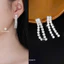 Bông tai nữ chuôi bạc 925 Eleanor Accessories phụ kiện trang sức khuyên tai cô dâu 8674