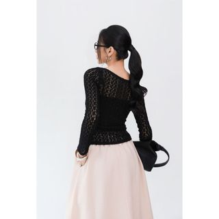 Áo Thun Ren JP Fashion Dài Tay, Chất Thun Phối Ren Quyến Rũ Không Ngứa, Thoáng Mát Hút Mồ Hôi 10212086