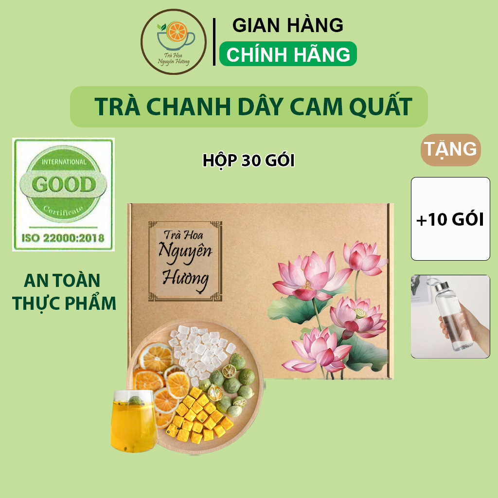 Trà Túi Lọchanh Dây Cam Quất - Hình ảnh thực tế