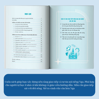 Sách Tự Học Giao Tiếp Tiếng Nga Cho Người Mới Bắt Đầu MCBooks