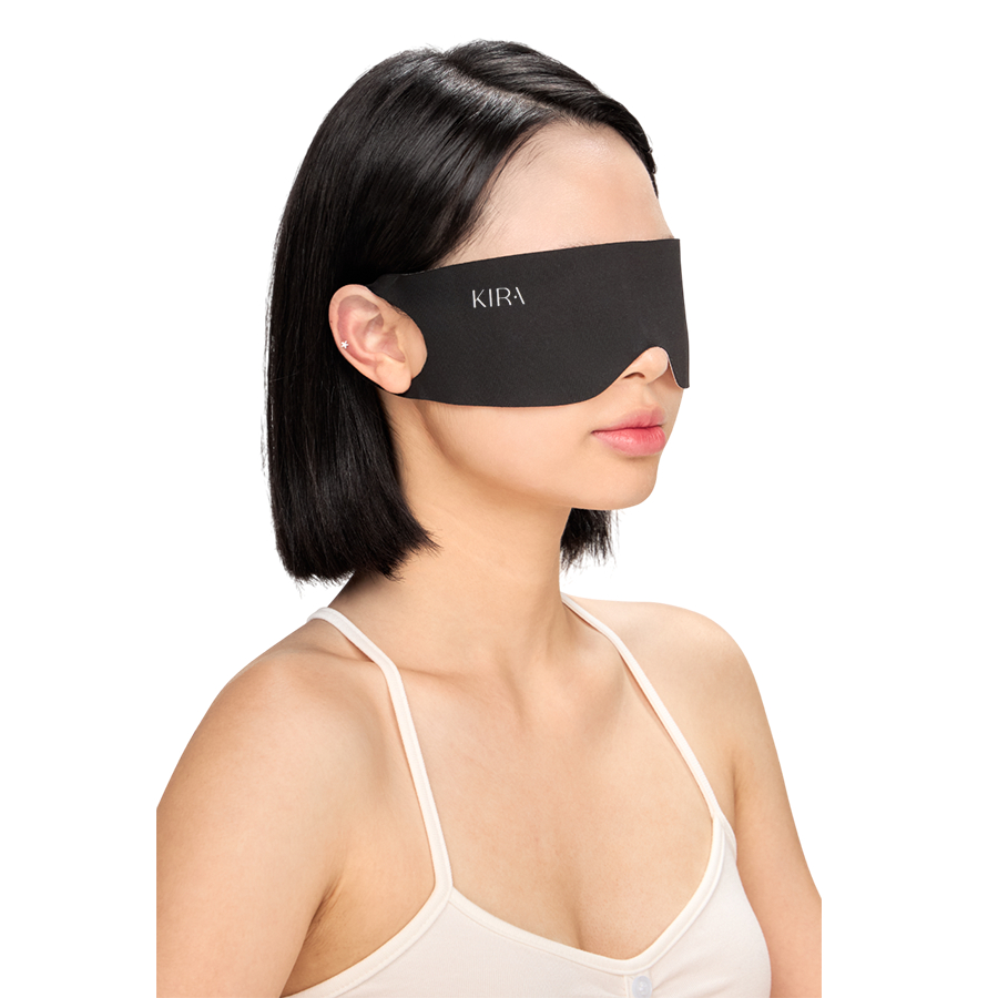 Đai thư giãn mắt KIRA Eye Mask 2 Mặt – Giải pháp giúp đôi mắt nghỉ ngơi, giảm mệt mỏi và phục hồi sức sống.