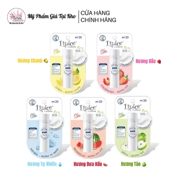 Son dưỡng không màu chuyển kem mịn Lipice Creamy SPF20 3.3g