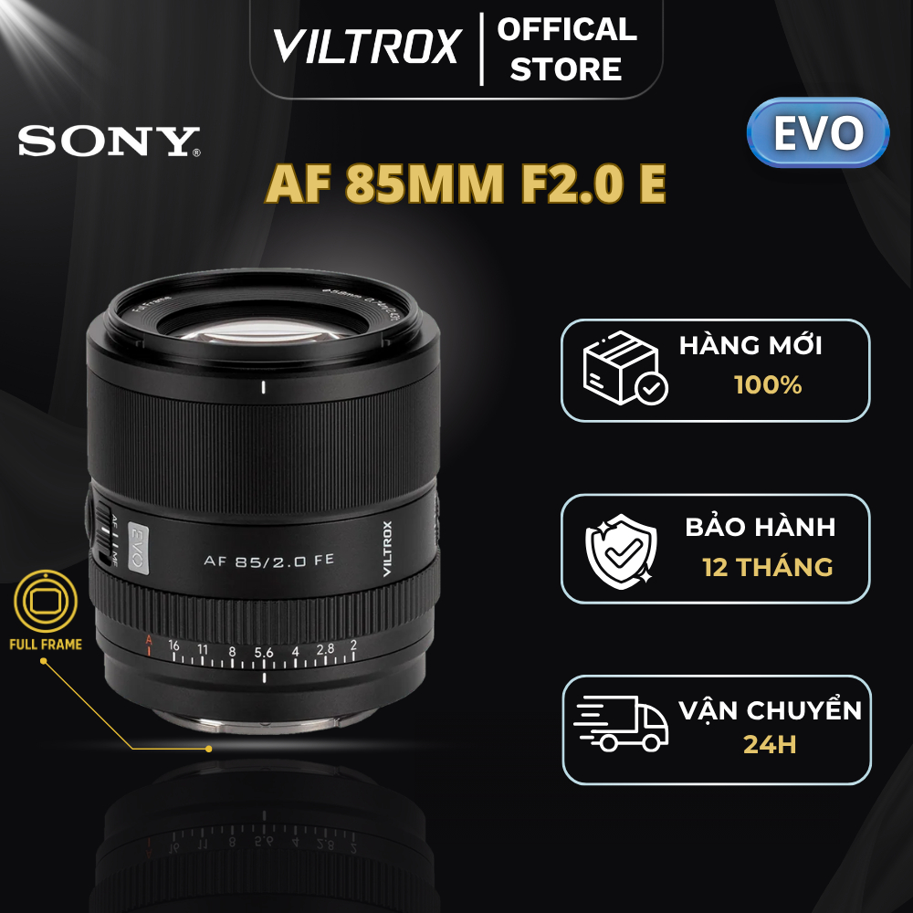 Ống kính Viltrox AF 85mm F2.0 EVO