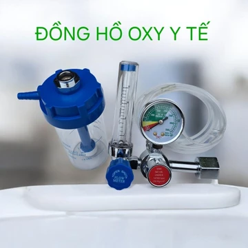 Đồng hồ đo áp suất bình khí Oxy_đồng hồ Oxy_bộ van điều áp bình Oxy