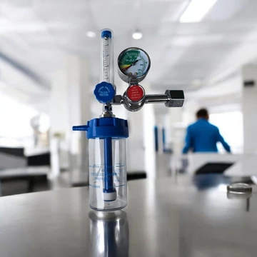 Đồng hồ Oxy y tế, Van giảm áp Oxy y tế, đồng hồ gắn bình khí Oxy y tế