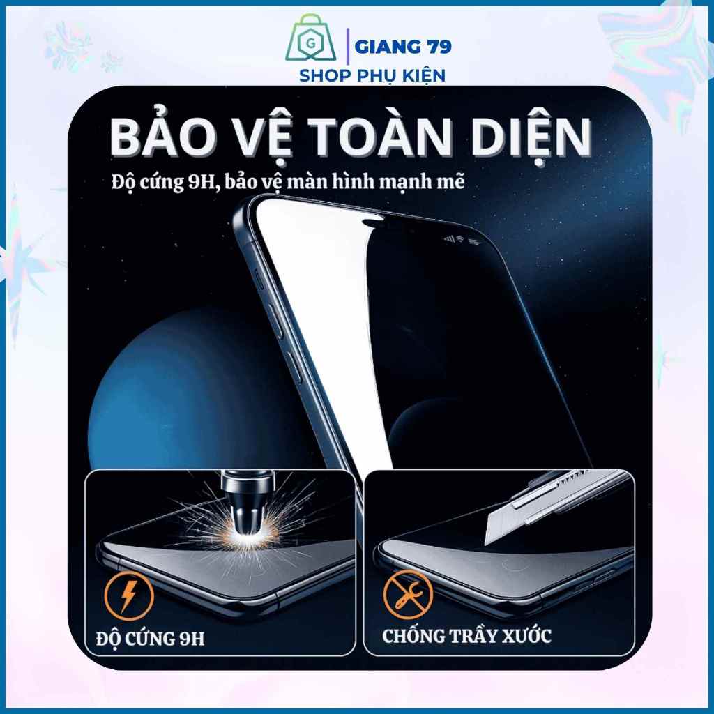 Kính Chống Nhìn Trộm iphone WK Chính Hãng  6G 7G 6P 7P X Xs Max 11 12 13 Pro Max 14 15 Plus Pro Max
