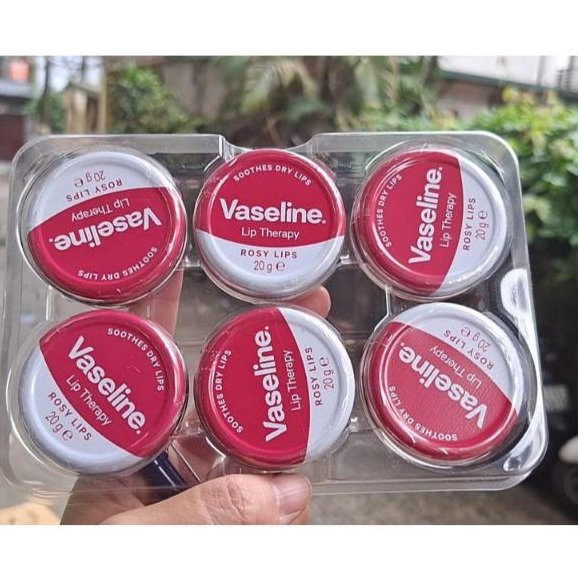 [UK] Sáp Dưỡng Môi Vaseline Lip Therapy Rosy Lips – hộp thiếc 20g