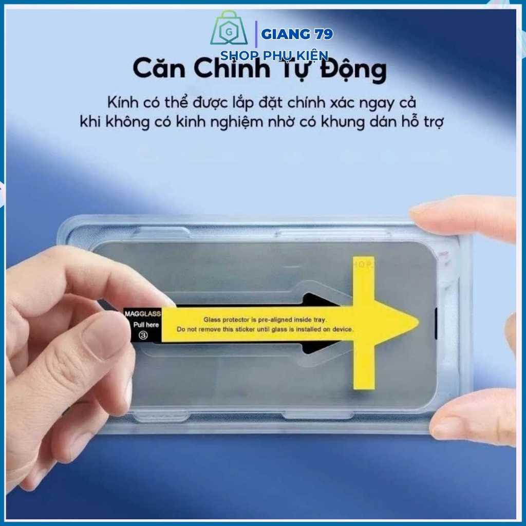 Kính Cường Lực I.Phone Có Khung Tự Dán Chống Nhìn Trôm. Đủ mã 7 8 9 X 11 12 13 14 15 16 Pro Max Plus