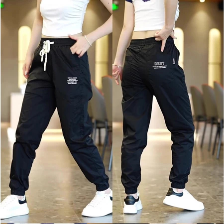 [Peinn]Quần Dài Thể Thao Dáng Jogger  Rộng chất kaki Phong Cách Đường Phố Thời Trang Xuân Thu Cho Nam Nữ