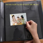 Album ảnh 15x10cm chứa 1000 tấm, bìa vải nhung, gáy ốc kim loại chắc chắn, lưu giữ ảnh gia đình và bé yêu. — ảnh 7