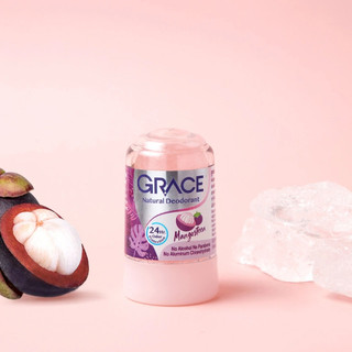 Lăn Nách Khử Mùi Đá Khoáng GRACE Natural Deodorant Kiểm Soát Mồ Hôi 70g - SHOP DẦU DOKRAK