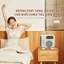 Máy sưởi mini Qcooko, quạt sưởi mini để bàn 2 chiều 2200W LÀM NÓNG NHANH,bảo vệ QUÁ NHIỆT an toàn