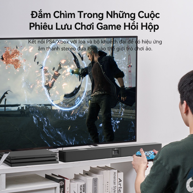 Cáp Quang Âm Thanh Vention Cáp Audio Mạ Vàng Tín Hiệu Ổn Định Thiết Kế 90° Tiện Lợi | Nhiều Độ Dài 0.5 - 10m